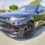 RANGE ROVER SPORT 2023 MODEL YEAR 3.0L V6 BLACK COLOR EXTERIOR - Thumbnail 3