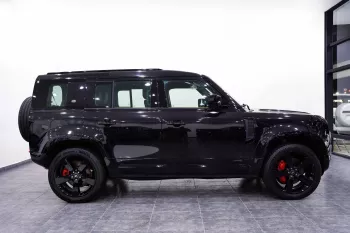 Land Rover Defender p400 2024 Model Year Black Color Exterior