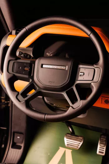 Land Rover Defender p400 2024 Model Year Black Color Exterior