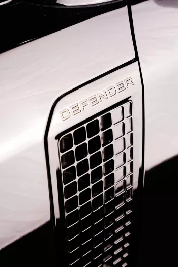 Land Rover Defender p400 2024 Model Year Black Color Exterior