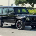 Mercedes Benz G63 AMG 2022 Model Year Black Color Exterior - Thumbnail 1