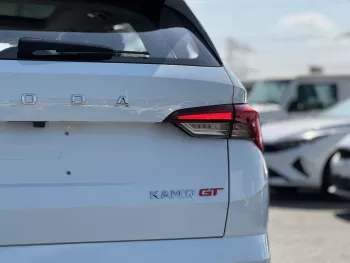 SKODA KAMIQ GT 1.5L 2024 MODEL YEAR WHITE COLOR EXTERIOR