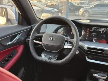 CHANGAN CS35 PLUS 2023 MODEL YEAR WHITE COLOR EXTERIOR