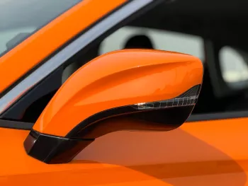 MG ONE 1.5L FWD 2024 Model Year Orange Color Exterior Black Interior