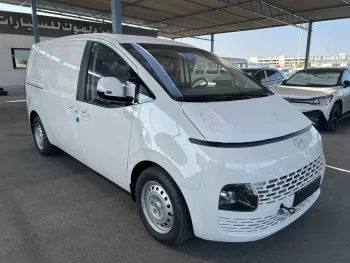 Hyundai Staria 3.5L Cargo Van 2024 Model Year White Color Exterior