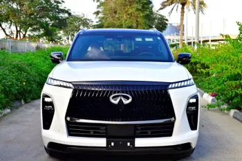 Infiniti QX80 Autograph 2025 Model Year V6 3.5L White Color Exterior