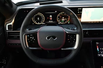 Infiniti QX80 Autograph 2025 Model Year V6 3.5L White Color Exterior