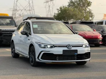 Volkswagen Golf R 2024 Model Year 1.4L Turbo White Color Exterior
