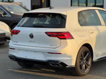 Volkswagen Golf R 2024 Model Year 1.4L Turbo White Color Exterior