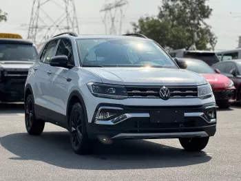 Volkswagen T-Cross 1.5L 2024 Model Year White Color Exterior Black Interior