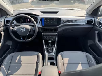 Volkswagen T-Cross 1.5L 2024 Model Year White Color Exterior Black Interior