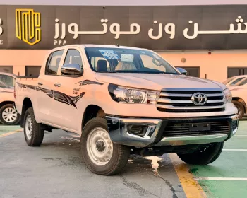 Toyota Hilux GL 2025 Model Year 2.4L Diesel 4WD Whit Color Exterior