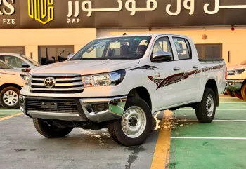 Toyota Hilux GL 2025 Model Year 2.4L Diesel 4WD Whit Color Exterior