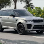 Land Rover Range Rover SVR 2019 Model Year Silver Color Exterior - Thumbnail 1