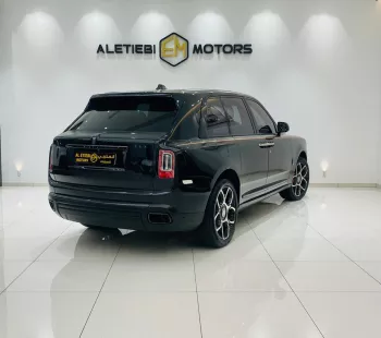 ROLLS ROYCE CULLINAN 2022 MODEL YEAR BLACK COLOR EXTERIOR