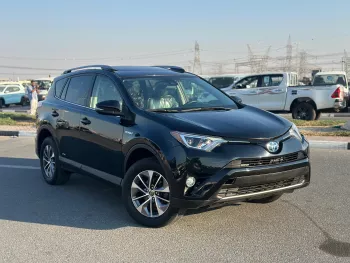 Toyota RAV4 XLE 2.5L Hybrid 2017 Model Year Black Color Exterior