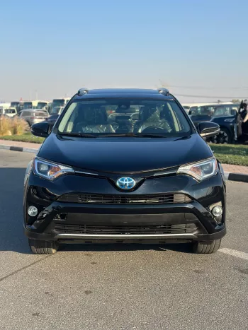 Toyota RAV4 XLE 2.5L Hybrid 2017 Model Year Black Color Exterior