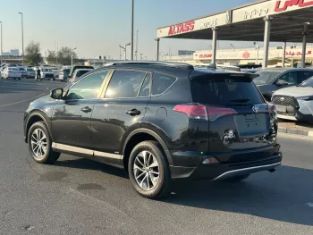 Toyota RAV4 XLE 2.5L Hybrid 2017 Model Year Black Color Exterior