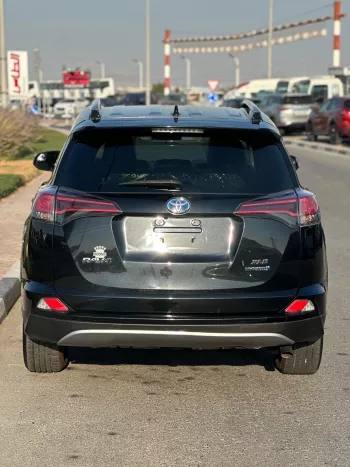 Toyota RAV4 XLE 2.5L Hybrid 2017 Model Year Black Color Exterior