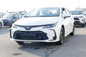 TOYOTA COROLLA 2024 MODEL YEAR 1.6L PETROL XLI-E WHITE COLOR EXTERIOR