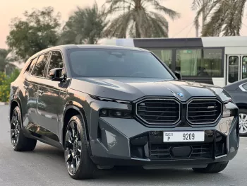 BMW iX M 2023 Model Year GCC Specs Gray Color Exterior under Warranty