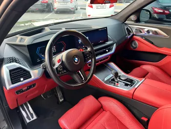BMW iX M 2023 Model Year GCC Specs Gray Color Exterior under Warranty