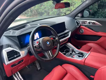 BMW iX M 2023 Model Year GCC Specs Gray Color Exterior under Warranty