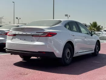 Toyota Camry Hybrid 2025 Model Year White Color Exterior