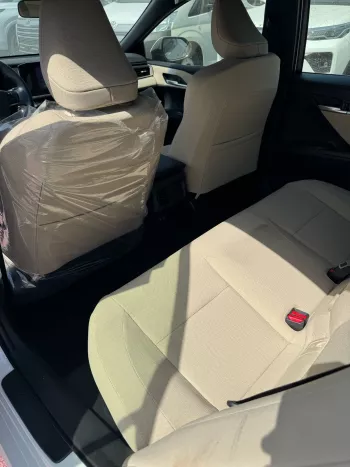 Toyota Camry Hybrid 2025 Model Year White Color Exterior