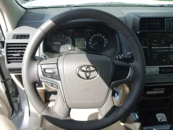 TOYOTA PRADO VX 4.0L PETROL 2023 MODEL YEAR SILVER COLOR