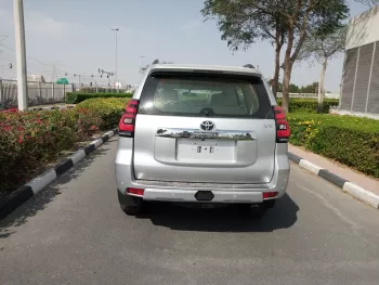 TOYOTA PRADO VX 4.0L PETROL 2023 MODEL YEAR SILVER COLOR