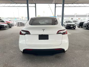 Tesla Model Y Long Range 2024 Model Year White Color Exterior