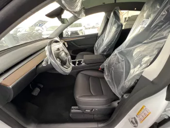 Tesla Model Y Long Range 2024 Model Year White Color Exterior
