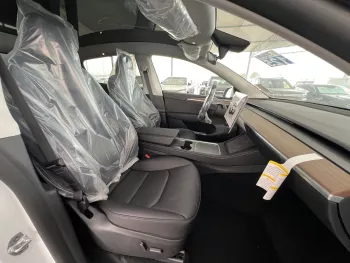 Tesla Model Y Long Range 2024 Model Year White Color Exterior