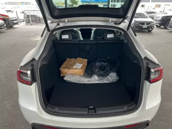 Tesla Model Y Long Range 2024 Model Year White Color Exterior