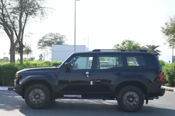 TOYOTA PRADO ADVENTURE 2025 MODEL YEAR 2.4L PETROL BLACK COLOR