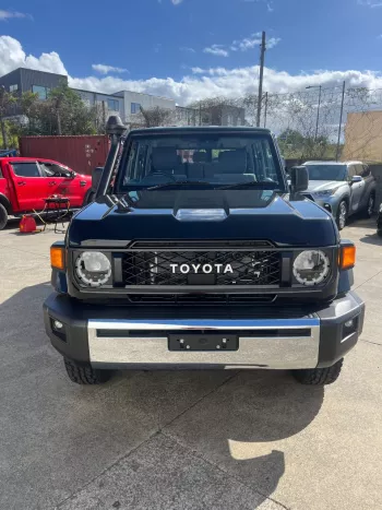 Toyota Land Cruiser Hard Top LC 76 Diesel Right Hand Drive Automatic Black Color