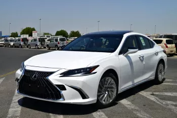LEXUS ES350 SIGNET 2025 MODEL YEAR 3.5L WHITE COLOR EXTERIOR