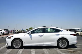 LEXUS ES350 SIGNET 2025 MODEL YEAR 3.5L WHITE COLOR EXTERIOR