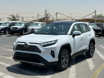 TOYOTA RAV4 LIMITED 2025 MODEL YEAR WHITE COLOR EXTERIOR