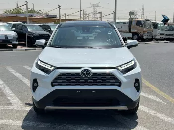 TOYOTA RAV4 LIMITED 2025 MODEL YEAR WHITE COLOR EXTERIOR