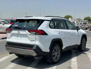 TOYOTA RAV4 LIMITED 2025 MODEL YEAR WHITE COLOR EXTERIOR