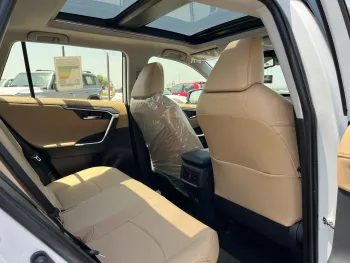 TOYOTA RAV4 LIMITED 2025 MODEL YEAR WHITE COLOR EXTERIOR