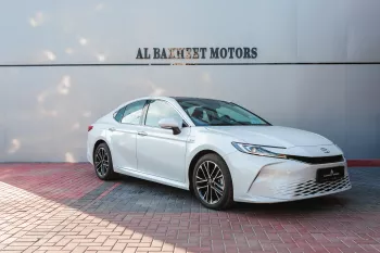 Toyota Camry 2.0 HEV 2024 Model year White Color Exterior