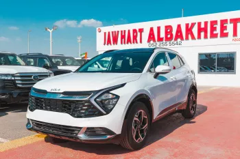 KIA Sportage 1.6 2025 Model Year White Color Exterior