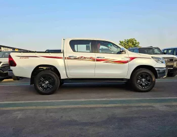 Toyota Hilux GLX-S SR5 2.7L V4 2025 Model Year White Color Exterior