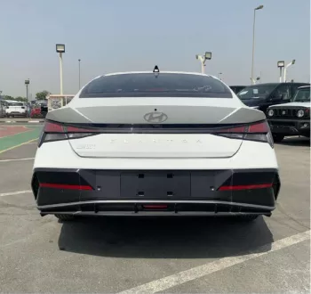 Hyundai Elantra 2025 Model Year White Color Exterior