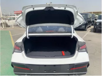 Hyundai Elantra 2025 Model Year White Color Exterior