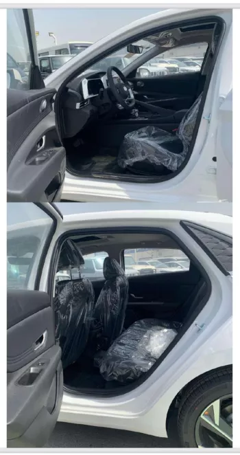 Hyundai Elantra 2025 Model Year White Color Exterior