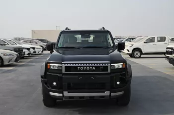 TOYOTA PRADO TXL3 2024 MODEL YEAR 2.4L PETROL BLACK COLOR EXTERIOR